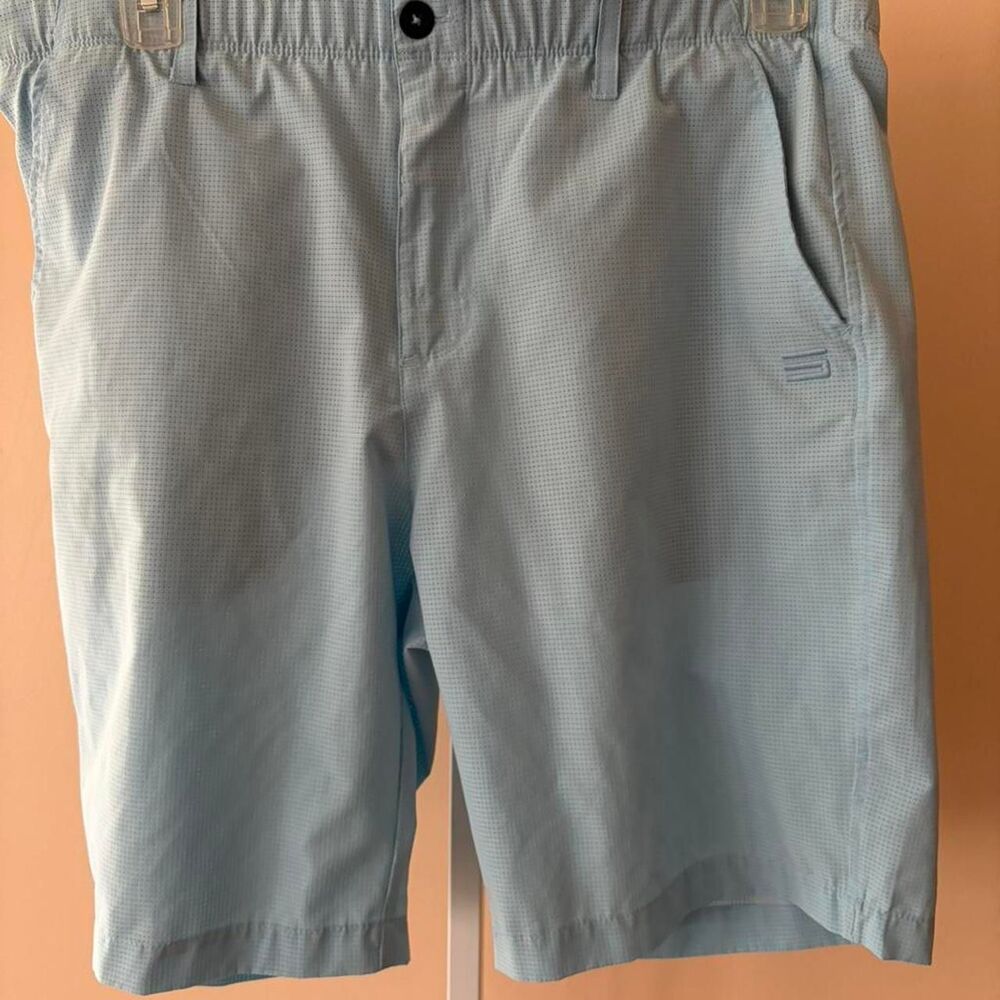 three sixty six Men's  aqua Blue Shorts Dri Fit